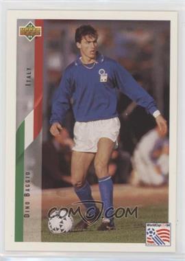 1994 Upper Deck World Cup English/Spanish - [Base] #154 - Dino Baggio