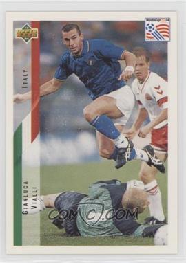 1994 Upper Deck World Cup English/Spanish - [Base] #158 - Gianluca Vialli [EX to NM]