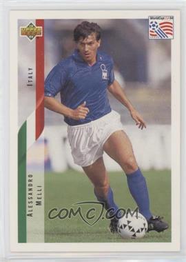 1994 Upper Deck World Cup English/Spanish - [Base] #160 - Alessandro Melli [EX to NM]
