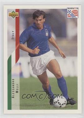 1994 Upper Deck World Cup English/Spanish - [Base] #160 - Alessandro Melli