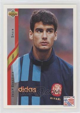 1994 Upper Deck World Cup English/Spanish - [Base] #187 - Josep Guardiola