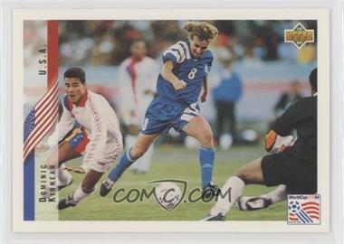 1994 Upper Deck World Cup English/Spanish - [Base] #22 - Dominic Kinnear [EX to NM]
