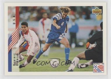 1994 Upper Deck World Cup English/Spanish - [Base] #22 - Dominic Kinnear [EX to NM]