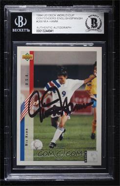 1994 Upper Deck World Cup English/Spanish - [Base] #268 - Mia Hamm [BAS Authentic]