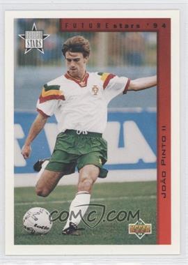 1994 Upper Deck World Cup English/Spanish - [Base] #296 - Future Stars - Joao Pinto