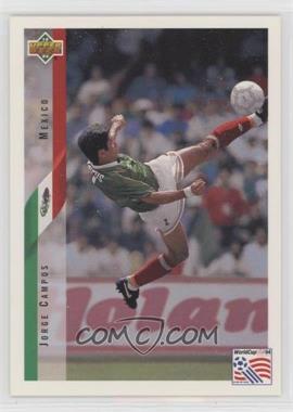 1994 Upper Deck World Cup English/Spanish - [Base] #30 - Jorge Campos