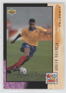 1994 Upper Deck World Cup English/Spanish - [Base] #328 - Golden Boots - Adolfo Valencia