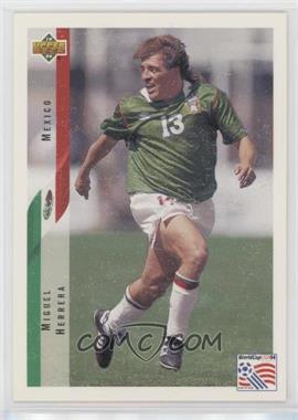 1994 Upper Deck World Cup English/Spanish - [Base] #35 - Miguel Herrera [EX to NM]