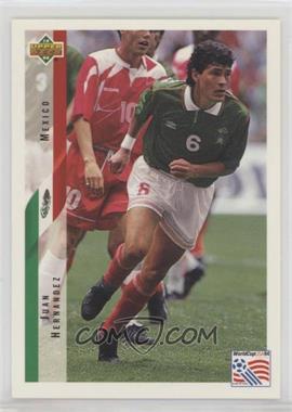 1994 Upper Deck World Cup English/Spanish - [Base] #49 - Juan Hernandez