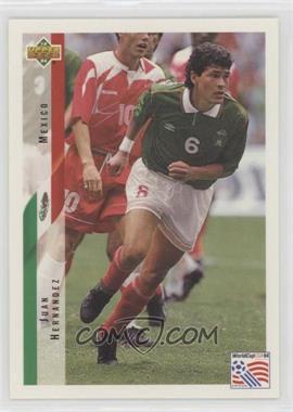 1994 Upper Deck World Cup English/Spanish - [Base] #49 - Juan Hernandez