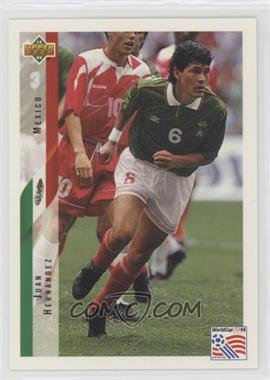 1994 Upper Deck World Cup English/Spanish - [Base] #49 - Juan Hernandez