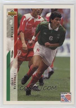 1994 Upper Deck World Cup English/Spanish - [Base] #49 - Juan Hernandez