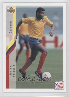 1994 Upper Deck World Cup English/Spanish - [Base] #55 - Adolfo Valencia