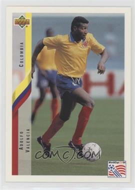 1994 Upper Deck World Cup English/Spanish - [Base] #55 - Adolfo Valencia