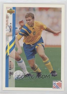 1994 Upper Deck World Cup English/Spanish - [Base] #93 - Tomas Brolin