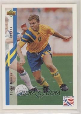 1994 Upper Deck World Cup English/Spanish - [Base] #93 - Tomas Brolin