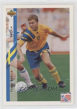 1994 Upper Deck World Cup English/Spanish - [Base] #93 - Tomas Brolin