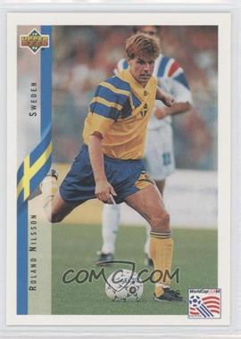 1994 Upper Deck World Cup English/Spanish - [Base] #95 - Roland Nilsson
