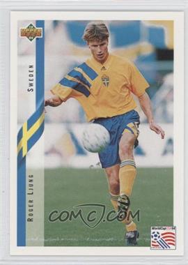1994 Upper Deck World Cup English/Spanish - [Base] #96 - Roger Ljung
