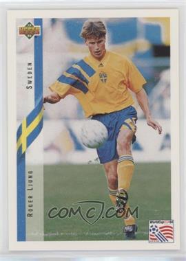 1994 Upper Deck World Cup English/Spanish - [Base] #96 - Roger Ljung