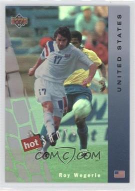 1994 Upper Deck World Cup English/Spanish - Hot Shots #HS9 - Roy Wegerle