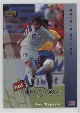 1994 Upper Deck World Cup English/Spanish - Hot Shots #HS9 - Roy Wegerle
