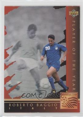 1994 Upper Deck World Cup English/Spanish - Player of the Year #WC4 - Roberto Baggio