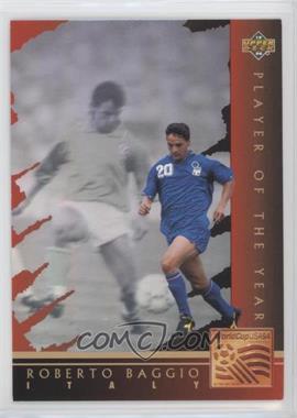 1994 Upper Deck World Cup English/Spanish - Player of the Year #WC4 - Roberto Baggio