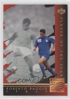 1994 Upper Deck World Cup English/Spanish - Player of the Year #WC4 - Roberto Baggio