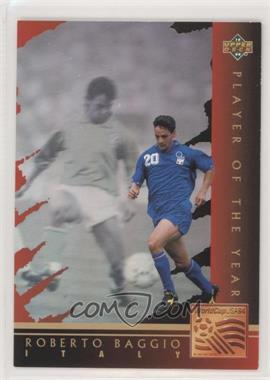 1994 Upper Deck World Cup English/Spanish - Player of the Year #WC4 - Roberto Baggio