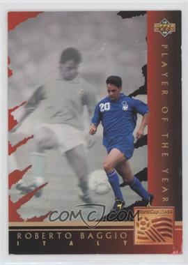 1994 Upper Deck World Cup English/Spanish - Player of the Year #WC4 - Roberto Baggio