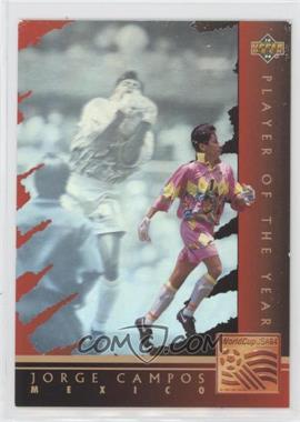 1994 Upper Deck World Cup English/Spanish - Player of the Year #WC6 - Jorge Campos