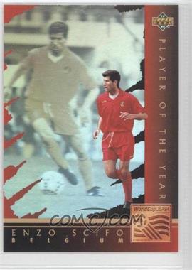 1994 Upper Deck World Cup English/Spanish - Player of the Year #WC8 - Enzo Scifo