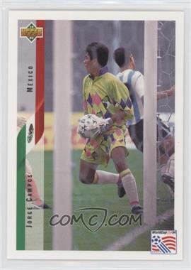 1994 Upper Deck World Cup English/Spanish - Promos #PR1 - Jorge Campos