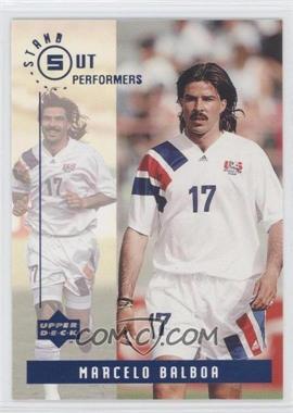 1994 Upper Deck World Cup English/Spanish - Standout Performers #S6 - Marcelo Balboa