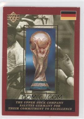 1994 Upper Deck World Cup English/Spanish - Upper Deck Salutes Germany #GERM - Germany