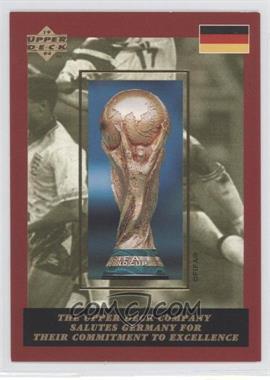 1994 Upper Deck World Cup English/Spanish - Upper Deck Salutes Germany #GERM - Germany