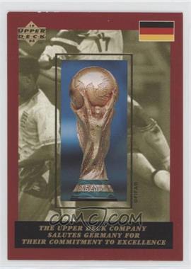 1994 Upper Deck World Cup English/Spanish - Upper Deck Salutes Germany #GERM - Germany