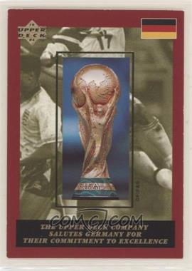 1994 Upper Deck World Cup English/Spanish - Upper Deck Salutes Germany #GERM - Germany