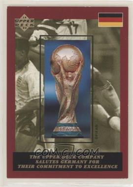 1994 Upper Deck World Cup English/Spanish - Upper Deck Salutes Germany #GERM - Germany