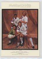 Alexi Lalas, Thomas Dooley, Desmond Armstrong, Tony Meola