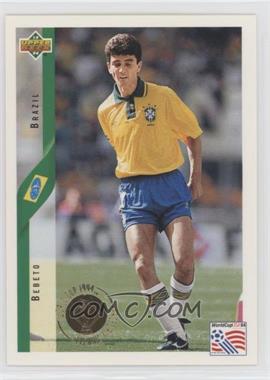 1994 Upper Deck World Cup Heroes and All-Stars - [Base] #13 - Bebeto