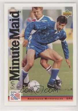 1994 Upper Deck World Cup Minute Maid - [Base] #10 - Anastasios Mitropoulos