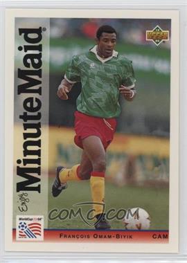 1994 Upper Deck World Cup Minute Maid - [Base] #8 - Francois Omam Biyik