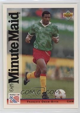 1994 Upper Deck World Cup Minute Maid - [Base] #8 - Francois Omam Biyik