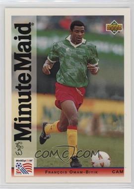 1994 Upper Deck World Cup Minute Maid - [Base] #8 - Francois Omam Biyik