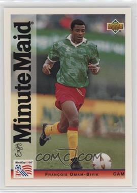 1994 Upper Deck World Cup Minute Maid - [Base] #8 - Francois Omam Biyik