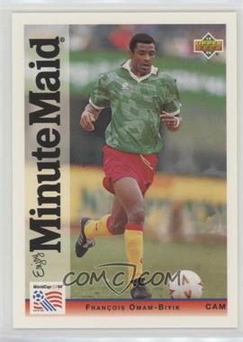 1994 Upper Deck World Cup Minute Maid - [Base] #8 - Francois Omam Biyik