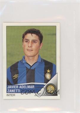 1995-96 Panini Calciatori Stickers - [Base] - Blue Back #105 - Javier Adelmar Zanetti