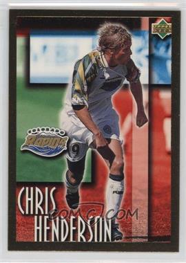 1997 Upper Deck Bandai MLS - [Base] - Gold #5 - Chris Henderson